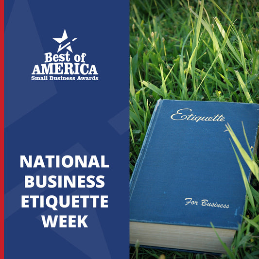NATIONAL BUSINESS ETIQUETTE WEEK