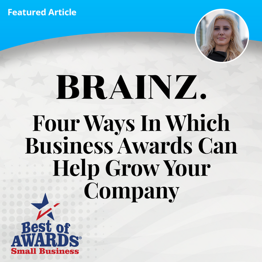 Four Ways In Which Business Awards Can Help Grow Your Company