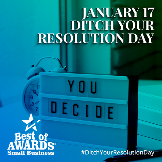 DITCH YOUR RESOLUTION DAY