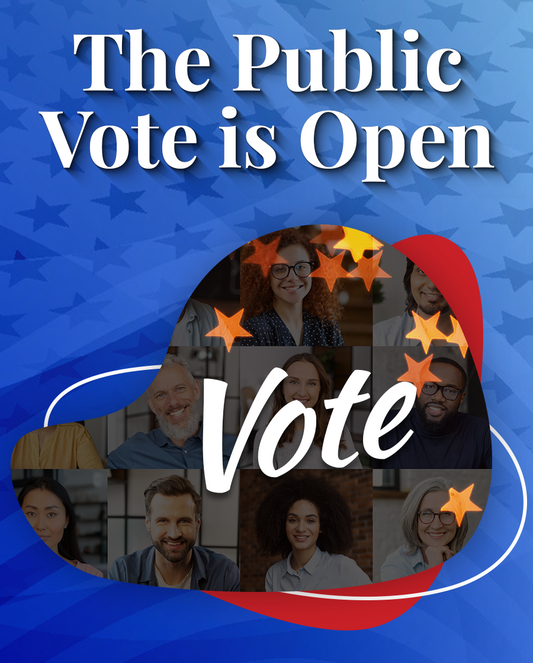 THE PUBLIC VOTE IS OPEN!