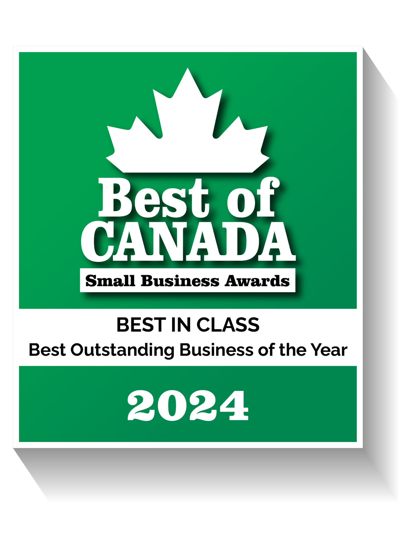 Best Outstanding Business of the Year